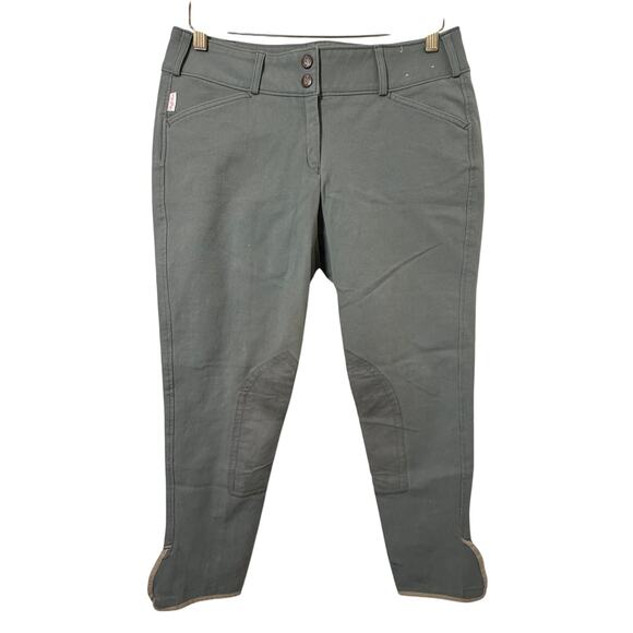 The Tailored Sportsman Pants - 30 Tailored Sportsman Trophy Hunter Breeches Gray Sage Riding Pants Equestrian